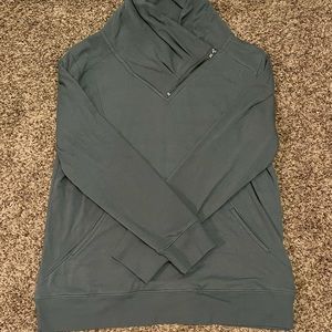 Greenish blue long sleeve blouse from maurices